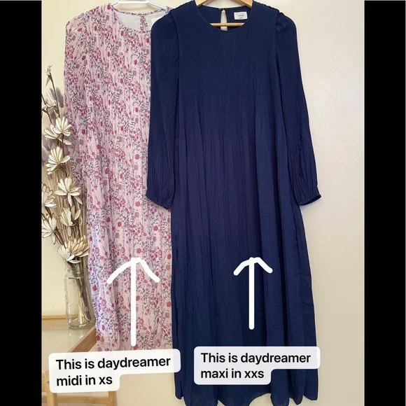 Wilfred Daydreamer maxi Dress👗 Classic Navy - Picture 8 of 14